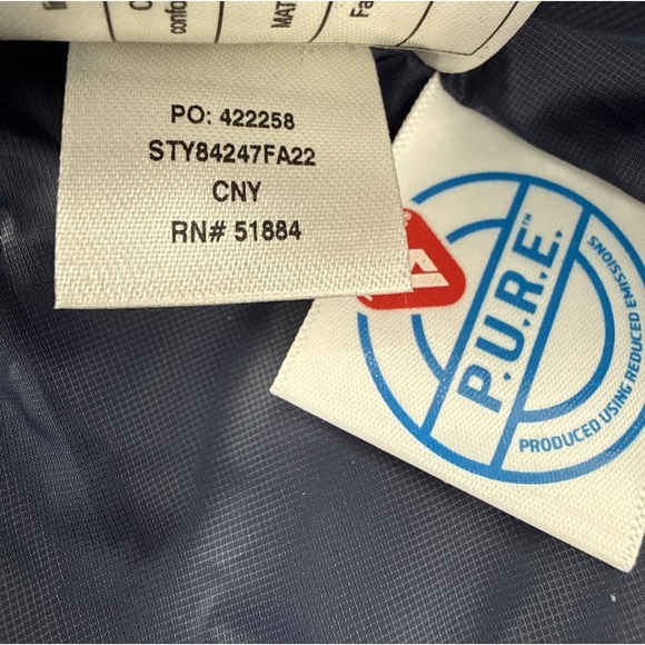 Patagonia Nano Puff Vest Womens Blue Style 84247 Vail Logo - Picture 6 of 6